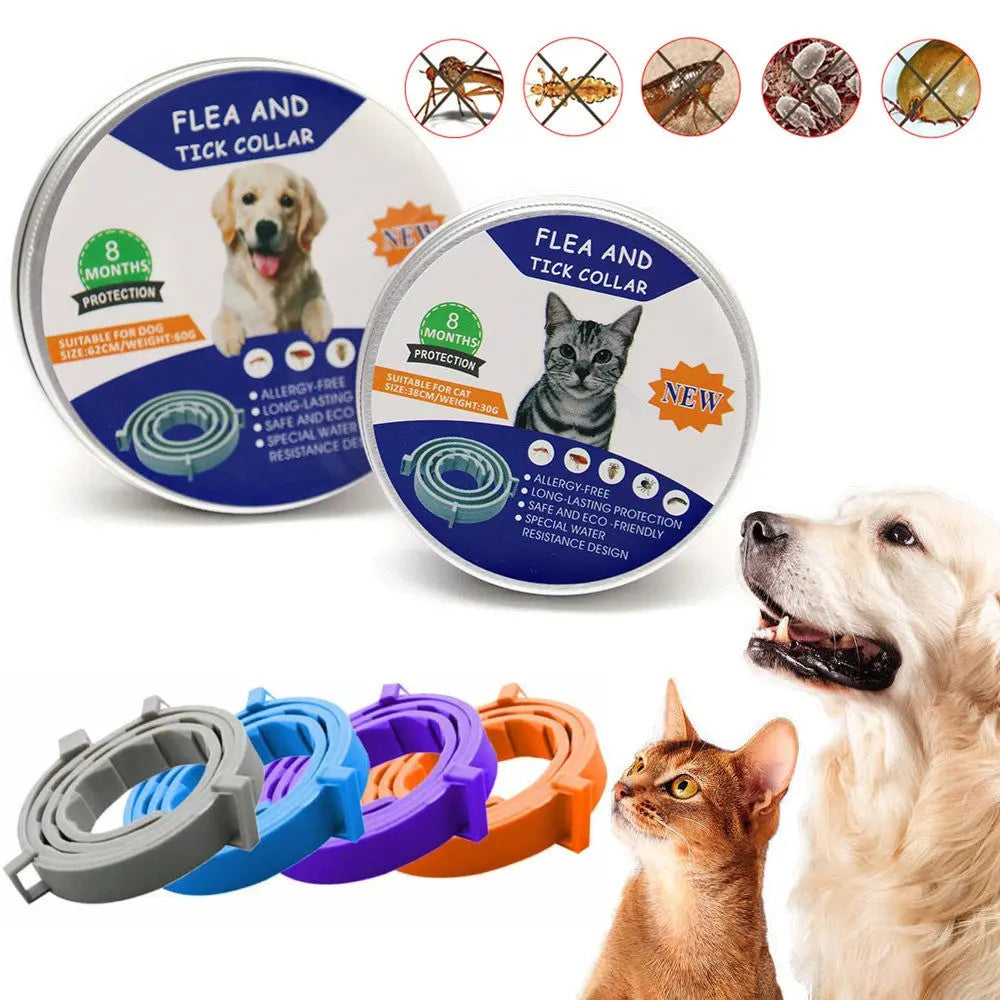 Pet Collar Silicone - Protection Anti-mosquitoes Insect Repellent - Marsel & Co.