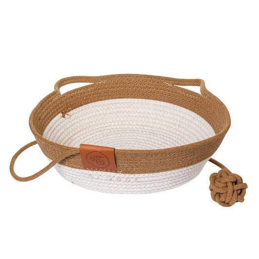 Cotton String Stitching Cute Cat Nest - Marsel & Co.