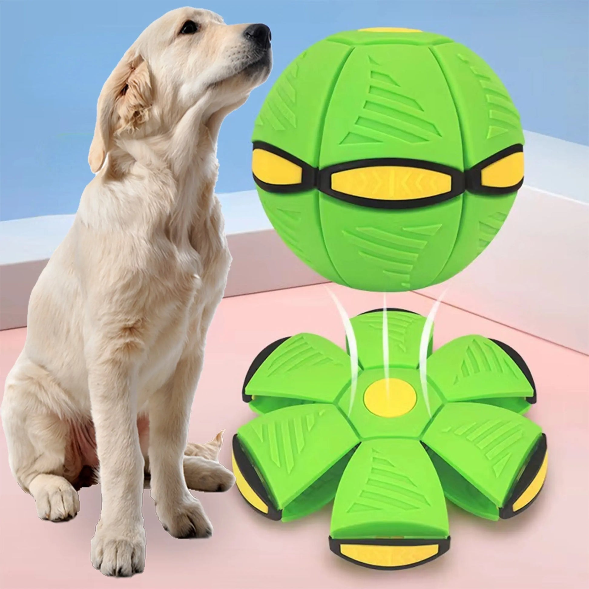 New UFO Pet Flying Saucer Ball interactive dog toy - Marsel & Co.