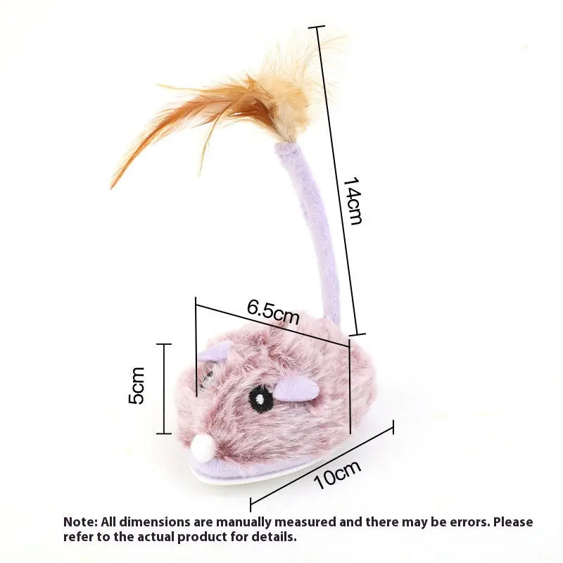 Cat Toys Self-Hi Relieving Stuffy Electric Mouse - Marsel & Co.