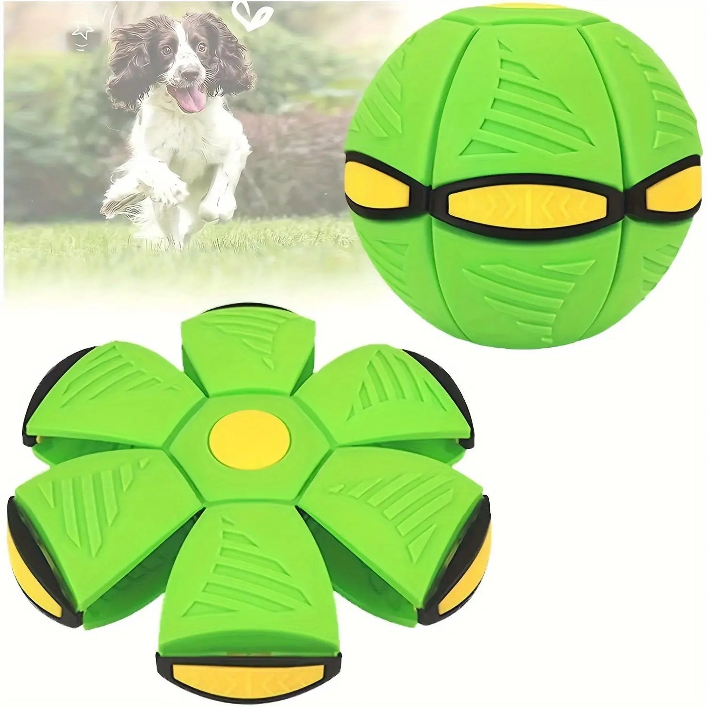 New UFO Pet Flying Saucer Ball interactive dog toy - Marsel & Co.